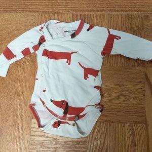 Mini rodini organic cotton onsie